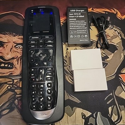 Logitech Harmony 900 Universal Remote Control with Aftermarket Batteries Read 