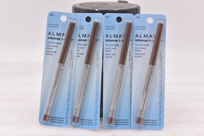 Lot of 4 Almay: Intense Crayon Eyeliner - 002 Brown Topaz 0.009oz