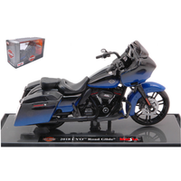 Harley Davidson Cvo Road Glide 2018 Blue 1:18 Maisto Moto -D- Neues Modell