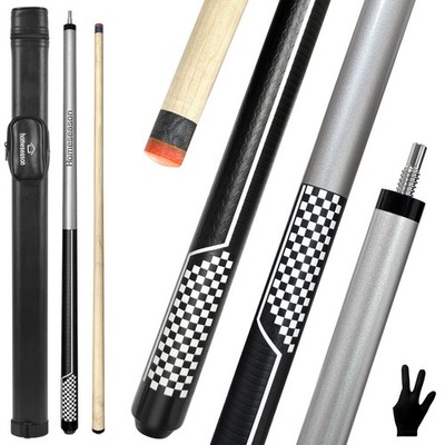 57'' Jump Break Stick 22oz Heavy Hitter Jump Break Pool Cue Stick 13.5mm Tip
