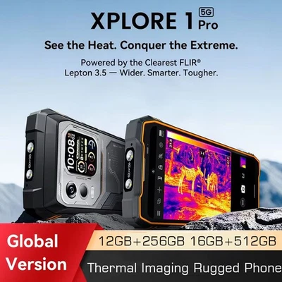 Blackview XPLORE 1 Pro Rugged Phone Thermal Imaging 6.78'' 2.4K Display 20000mAh