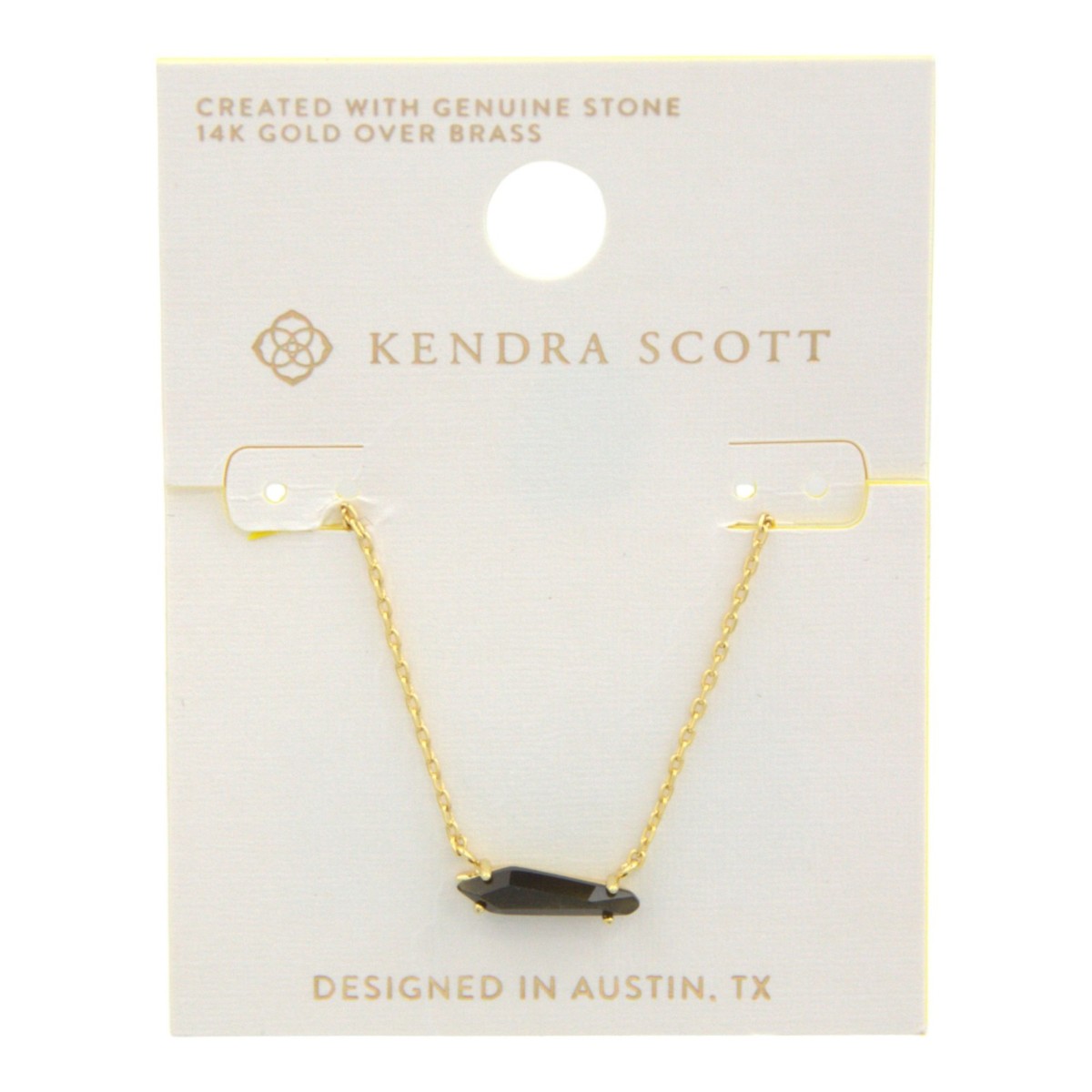 Kendra Scott Indie Pendant Necklace 14K Gold Over Brass Golden
