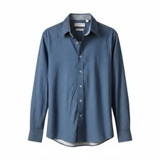 Nick Graham Everywhere Men's L Casual Button-Up Shirt Stretch Modern Fit