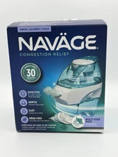 Navage Congestion Relief  Irrigation System Multi User Pack 30 Salt Pods