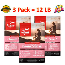 12LB/ 3Pack Orijen High Protein Dry Dog Food - Supports Immune & Digestive Healt 1.79 per pound