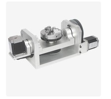 CNC Indexing Head for Engraving Machines A-axis Rotary Table 4th Axis 5th Axis