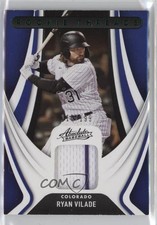 2022 Panini Absolute Retail Rookie Threads Green 115/199 Ryan Vilade #RT-RV 1t3