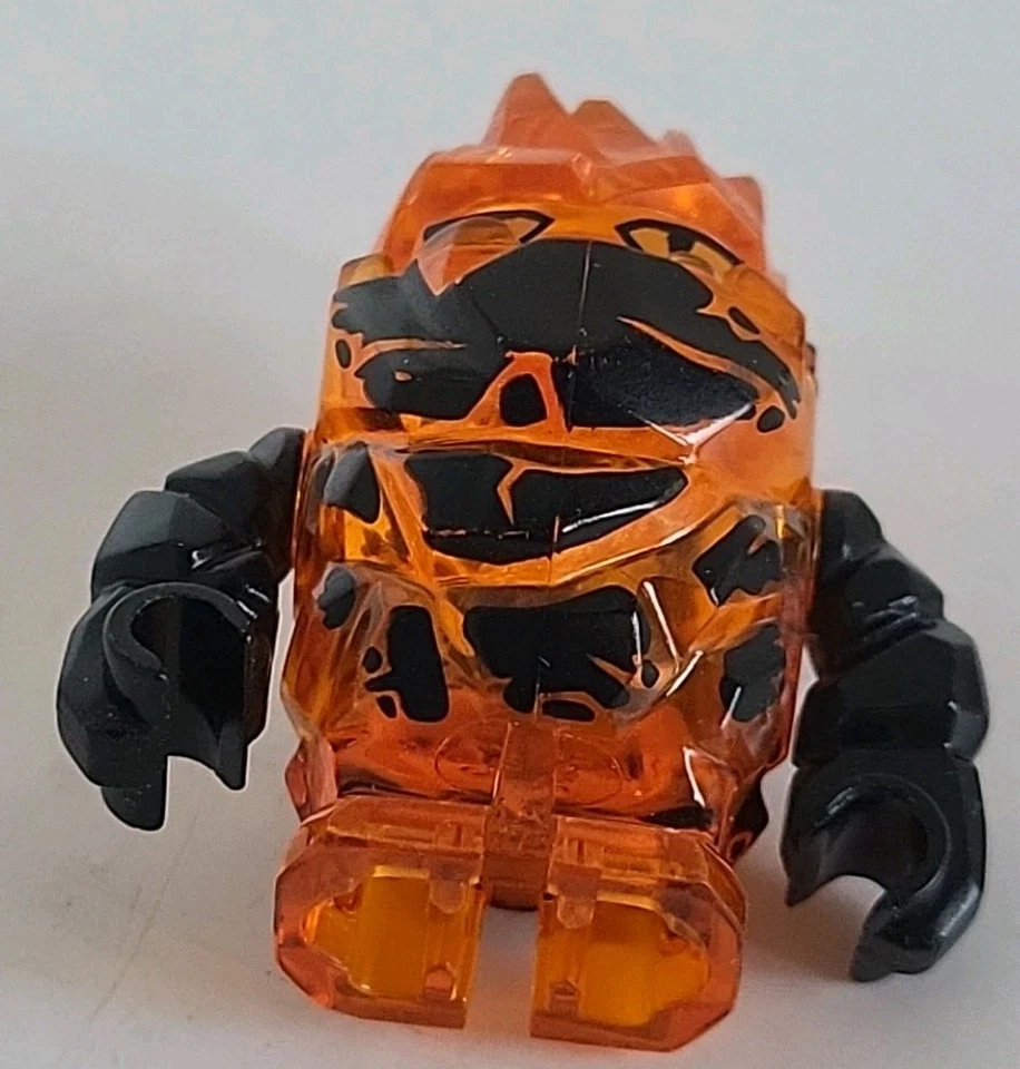 Минифигурка Lego Firax Trans оранжевый черный рок монстр Power Miners - Изображение 3 из 4