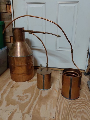 N. Georgia Company 5 Gallon Pure Copper Distiller For All Your Distilling Needs