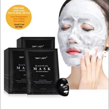 Black Pearl Brightening Facial Cleanse Mask 10 Pack