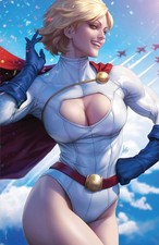 POWER GIRL SPECIAL  1 2023 DC NM 9.2  ARTGERM FOIL VIRGIN Variant