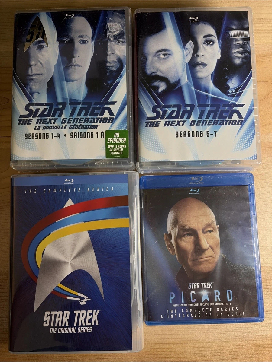 Star Trek: The Next Generation Blu-ray Box Set DVDs & Blu-ray
