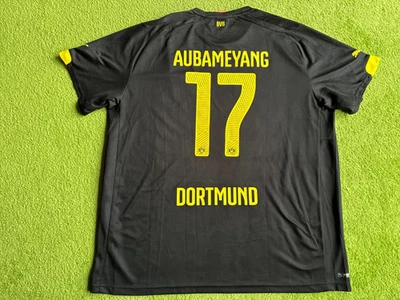 BVB Borussia Dortmund Trikot Jersey Aubameyang 2014 Schwarz Original Gr. 3XL - Bild 1 von 4