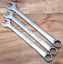 Snap-on Tools 3 Pc. Combo Flank Drive Wrench Set Sae 78 To 1 - Oex28 To Oex32