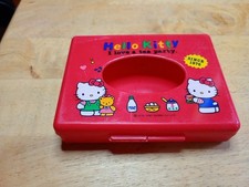 Hello Kitty Red Tissue Box Vintage
