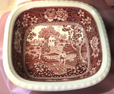 VILLEROY BOCH V&B Rusticana rot Servierschüssel 21 x 21 cm H 5,5  Schüssel 23153