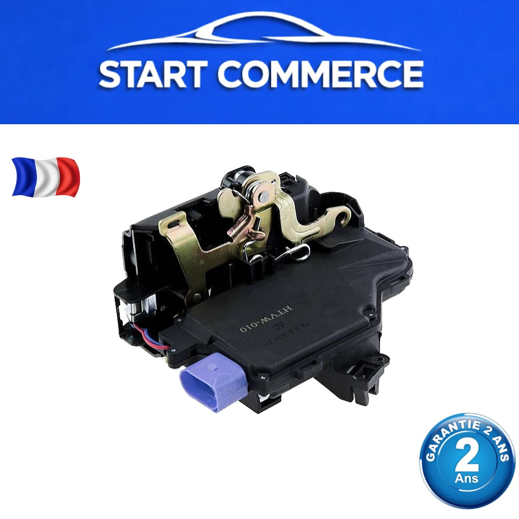 Serrure de porte avant droite pour VW Golf 5 et Touran OE 3D1837016AC
