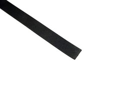 3/16" x 1" Neoprene Foam Rubber w/ Adhesive Back 1FT LENGTH SKU NFR.187-1-AB