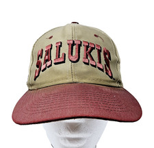 VINTAGE Southern Illinois Salukis Top Of The World Spellout 90s Snapback Hat