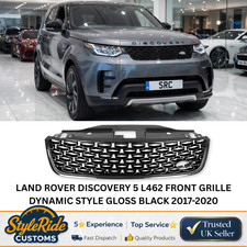 FRONT GRILLE DYNAMIC STYLE FOR LAND ROVER DISCOVERY 5 GLOSS BLACK L462 2017–2020