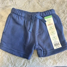Dot & Zazz Sz 0-3 Months Blue Newborn Shorts NWT