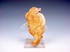 Old Nephrite Jade Stone Carved Sculpture Ancient Phoenix Bird #11252207 — photo 6