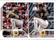 2023 Topps Update #US109 Colin Holderman / Yerry De Los Santos RCOM, RC