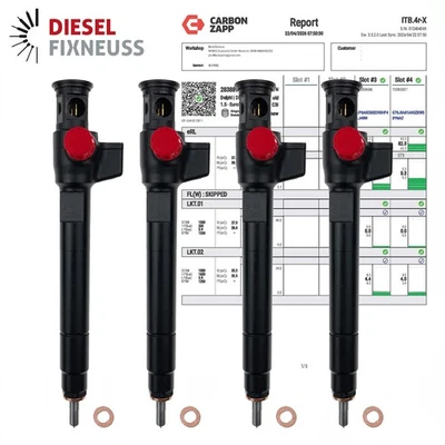 4x Citroen Peugeot Ford 2.0 HDi TDC Einspritzdüse 9674984080 28388960 28319895  - Bild 1 von 4