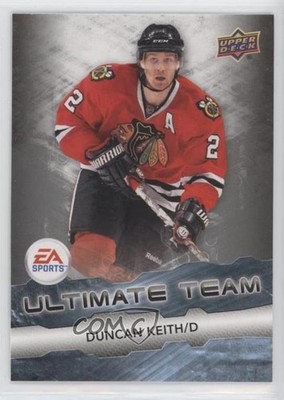 2011-12 Upper Deck EA Ultimate Team Duncan Keith #EA7 HOF 0sr1