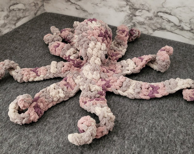 Handmade Octopus Crochet Stuffed Plushie