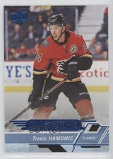 2018-19 Upper Deck Overtime Rookies Blue Foil Travis Hamonic #133 v6d