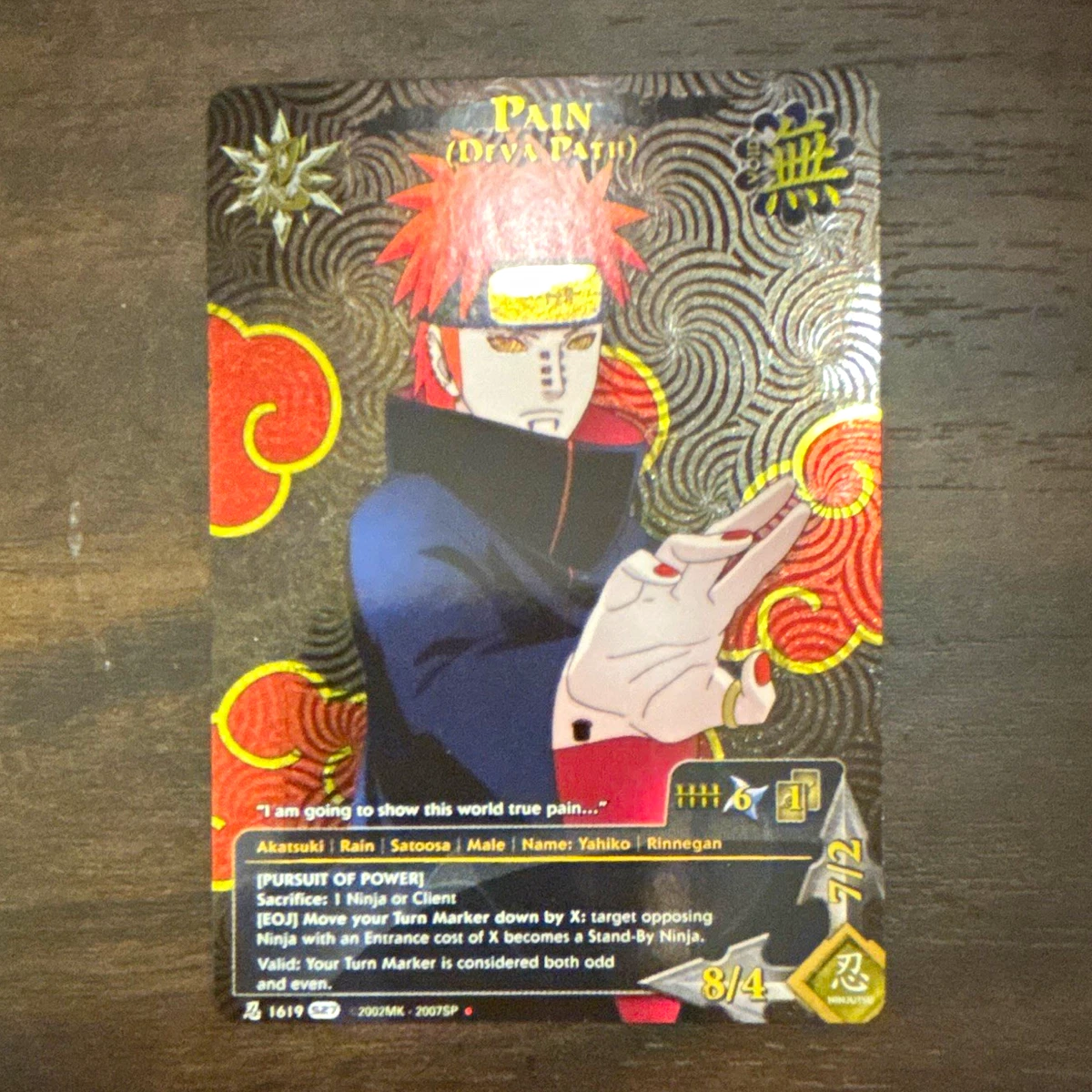 Lightly Played (Excellent) Naruto CCG Trading Card Games for sale
