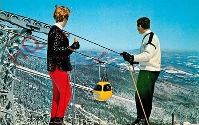 Ansichtskarte; Vermont, Warren, Skigebiet Sugarbush Valley