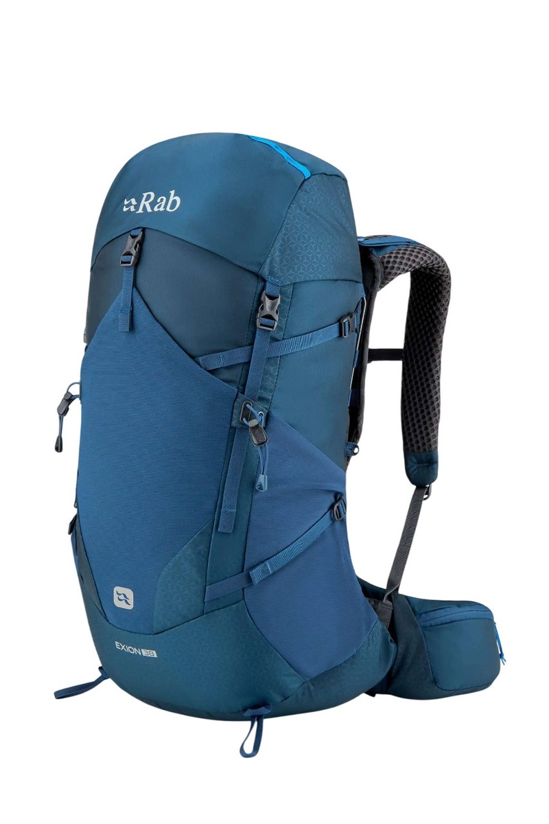Rab Exion 38L Hiking Backpack Tempest Blue M/L Australia