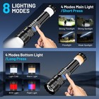 EAARCK A76 Holographic Strong Light Aluminum Alloy Flashlight 3000mAh 5V — photo 1