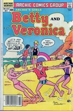 Archie's Girls Betty and Veronica #332 VG- 3.5 1984 Stock Image Low Grade