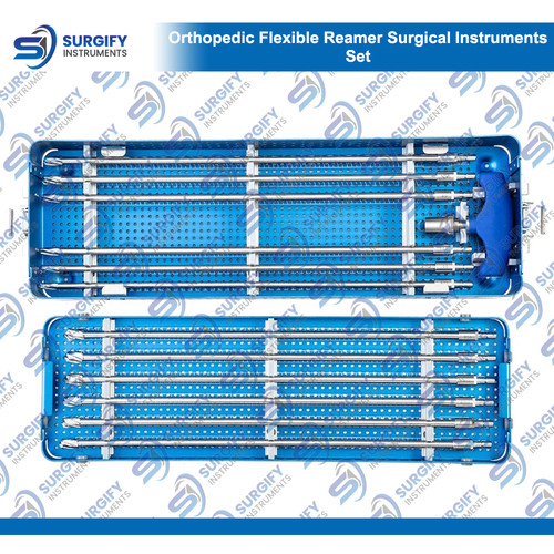 Orthopedic Flexible Reamer Surgical Instruments Set