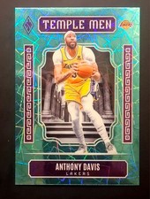 2023-24 Panini Phoenix - Anthony Davis #25 Teal Laser Refractor Phoenix 