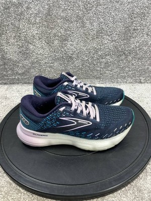 Brooks Shoes Womens Size Wide Glycerin 20 Peacoat Ocean Pastel Mesh  Running