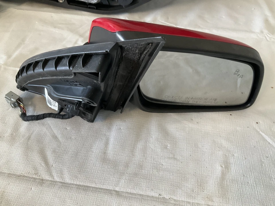 Espejo retrovisor lateral derecho Chevy SS 2017 genuino GM pasajero 92260424 OEM rojo Foto 2 de 4
