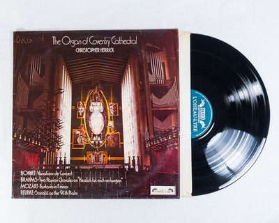 Christopher Herrick - The Organ Of Coventry Cathedral Vinyl LP L oiseau-Lyre VG+