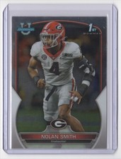 2022 Bowman Chrome University 1st Bowman Nolan Smith Georgia Bulldogs #33