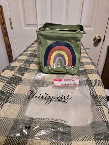 Thirty One Positive Vibes Littles Carry All Caddy Netztasche und Griff  - Bild 1 von 4