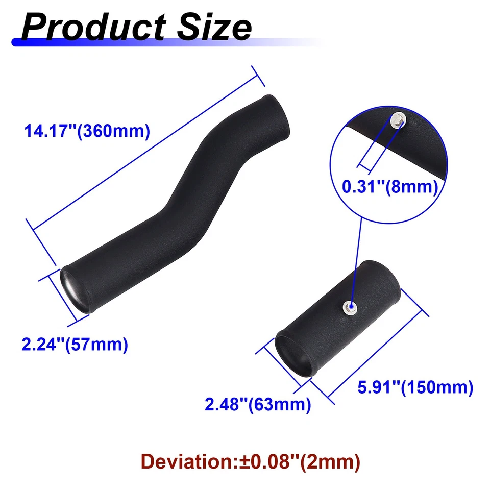 Kit de tubo de carga turbo para Mini Cooper S y JCW 1,6 L R55 R56 R57 R58 R59 R60 R61 Foto 3 de 4