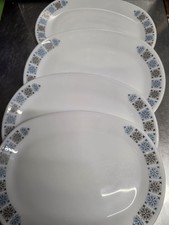 5 Vintage JAJ Pyrex Chelsea Steak Plates | Retro 1960s/70s Oval | Geometric