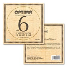 Jeu de cordes pour guitare classique No. 6 or 24 carats nylon high NO6.GNHT