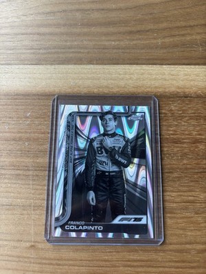 2025 Topps Chrome Formula 1 F1 Franco Colapinto #15 B&W RayWave Portrait SP