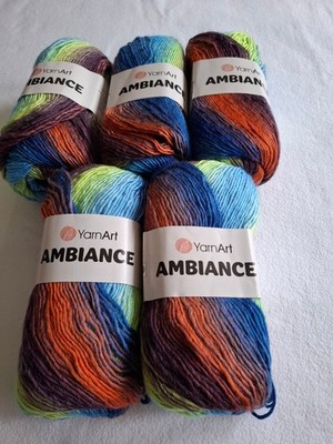 500 Gramm bunte Wolle Ambiance von Yarn Art - neu - 