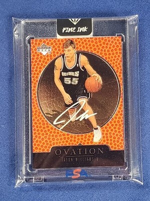 Jason Williams White Chocolate 1998-99 Upper Deck Ovation #77 AUTO