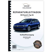 VW Passat 8 (14>) Kraftstoffversorgung Benzinmotoren (Hybrid) Werkstatthandbuch